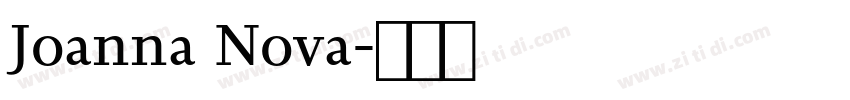 Joanna Nova字体转换